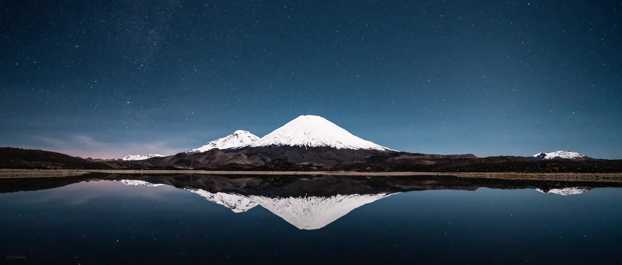 The mountain sleeps