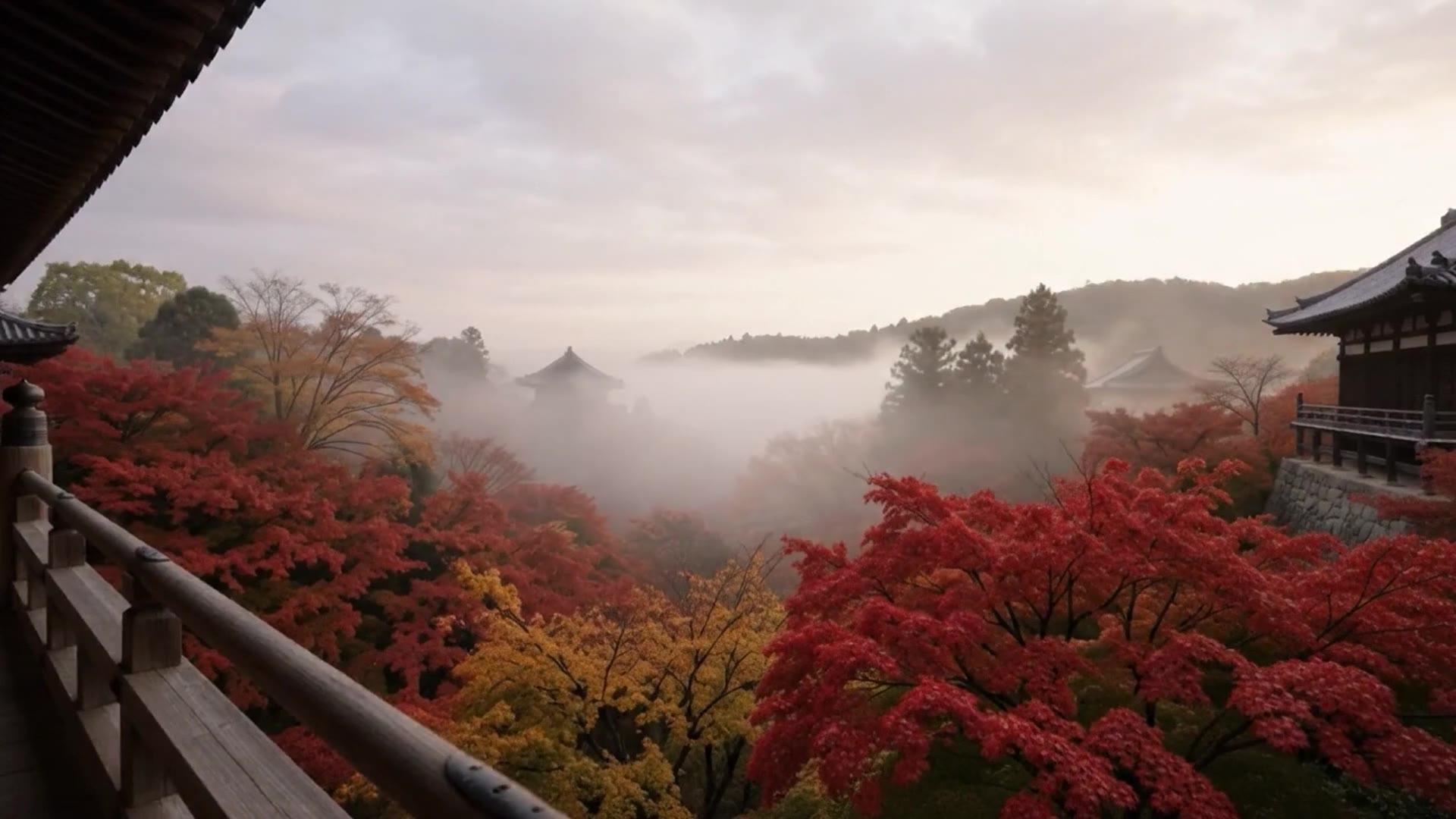 京都・雨と紅葉